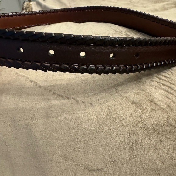 EUC! Mezlan Leather Belt Made in Spain, sz 38 - Picture 5 of 13